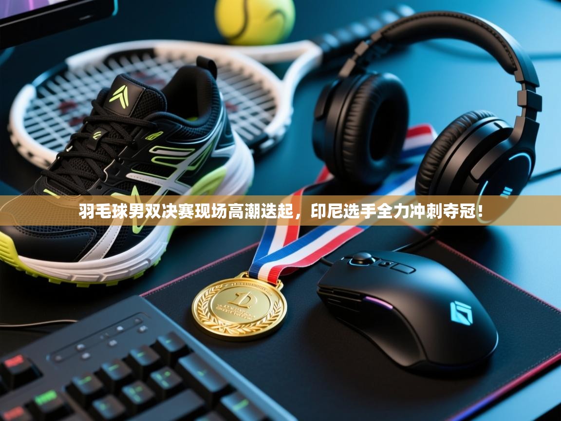 羽毛球男双决赛现场高潮迭起，印尼选手全力冲刺夺冠！